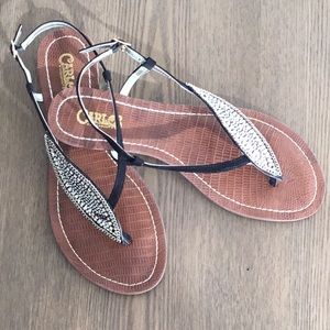 Carlos Santana sandals